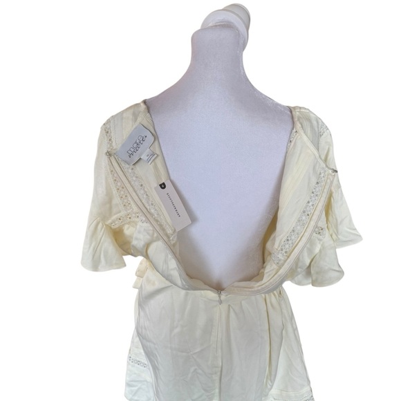 Mare Mare x Anthropologie - NWT Tie-Waist Romper Sz M - Picture 8 of 10